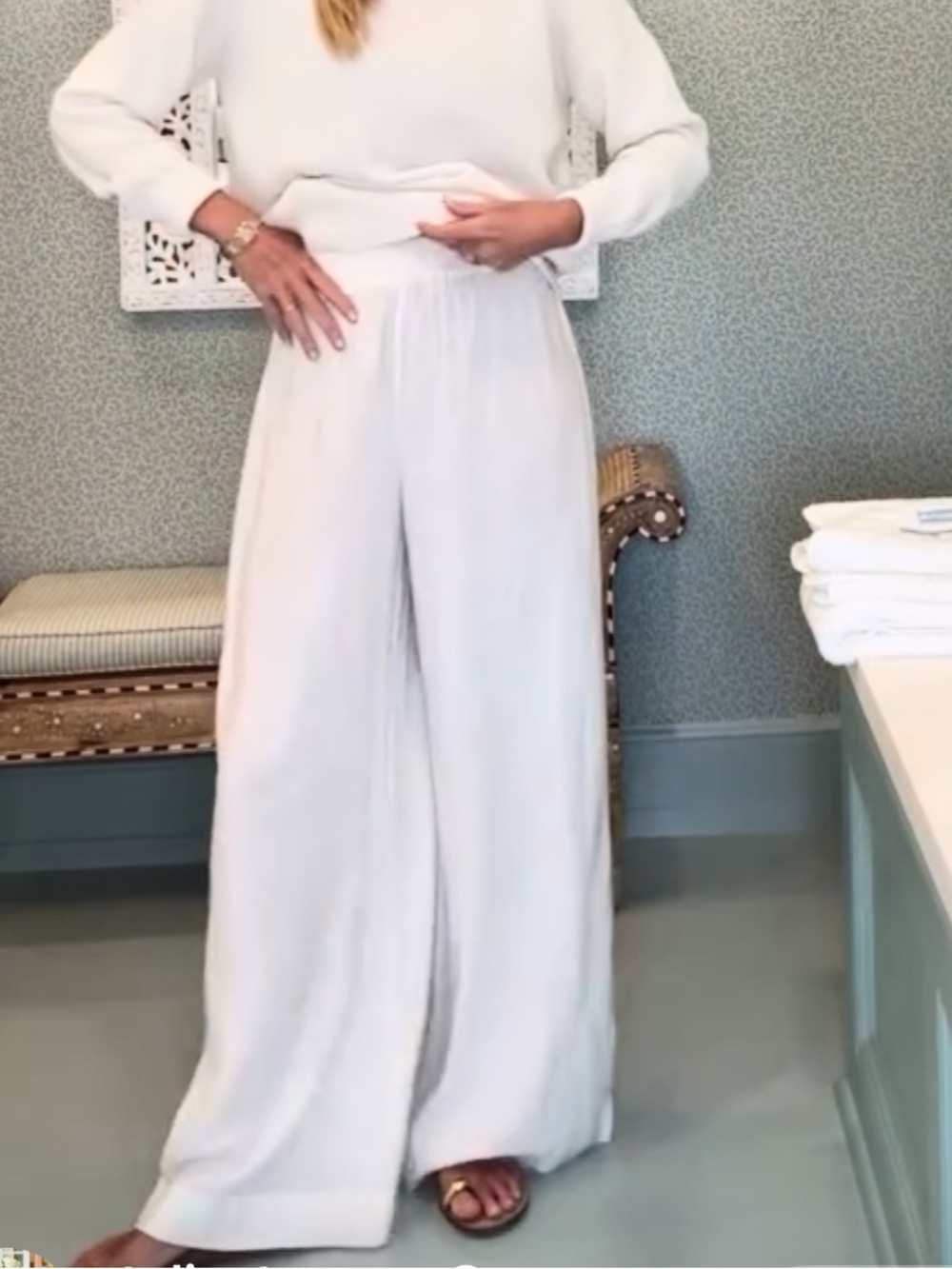 Julia Amory Obe Linen Pants